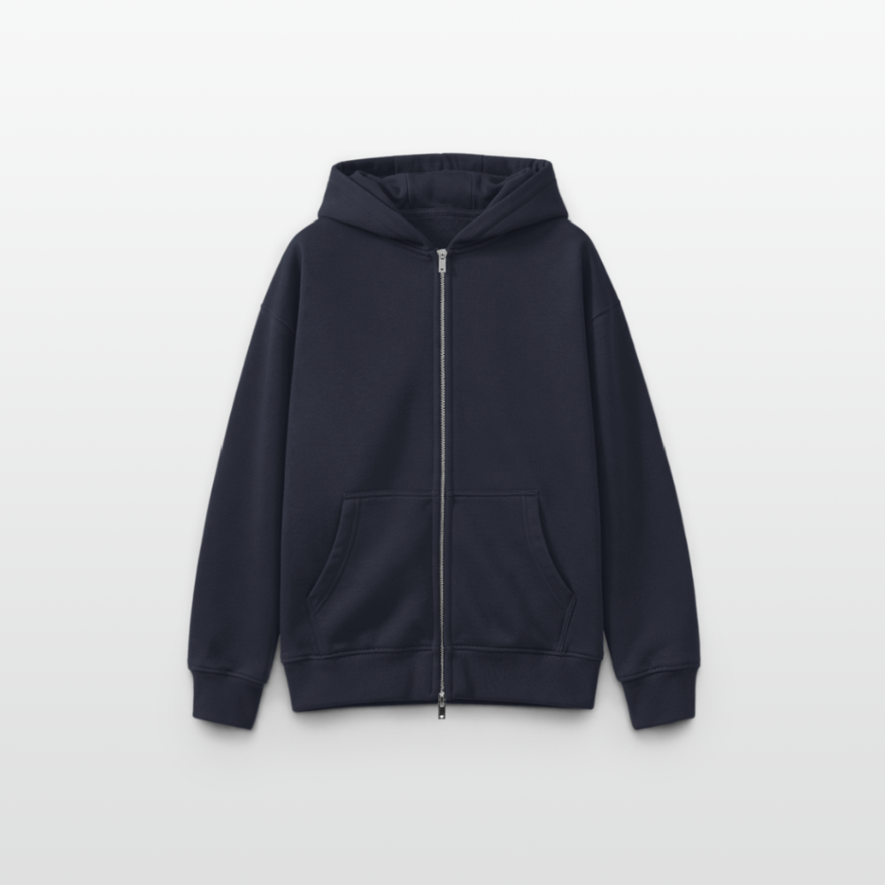 Sweat à capuche unisexe zippé oversize épais SPREAD – Image 5