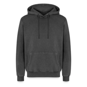 Sweat à capuche unisexe Premium acid-wash en coton