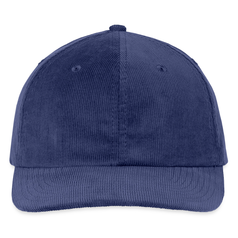 Casquette en velours côtelé personnalisable en broderie