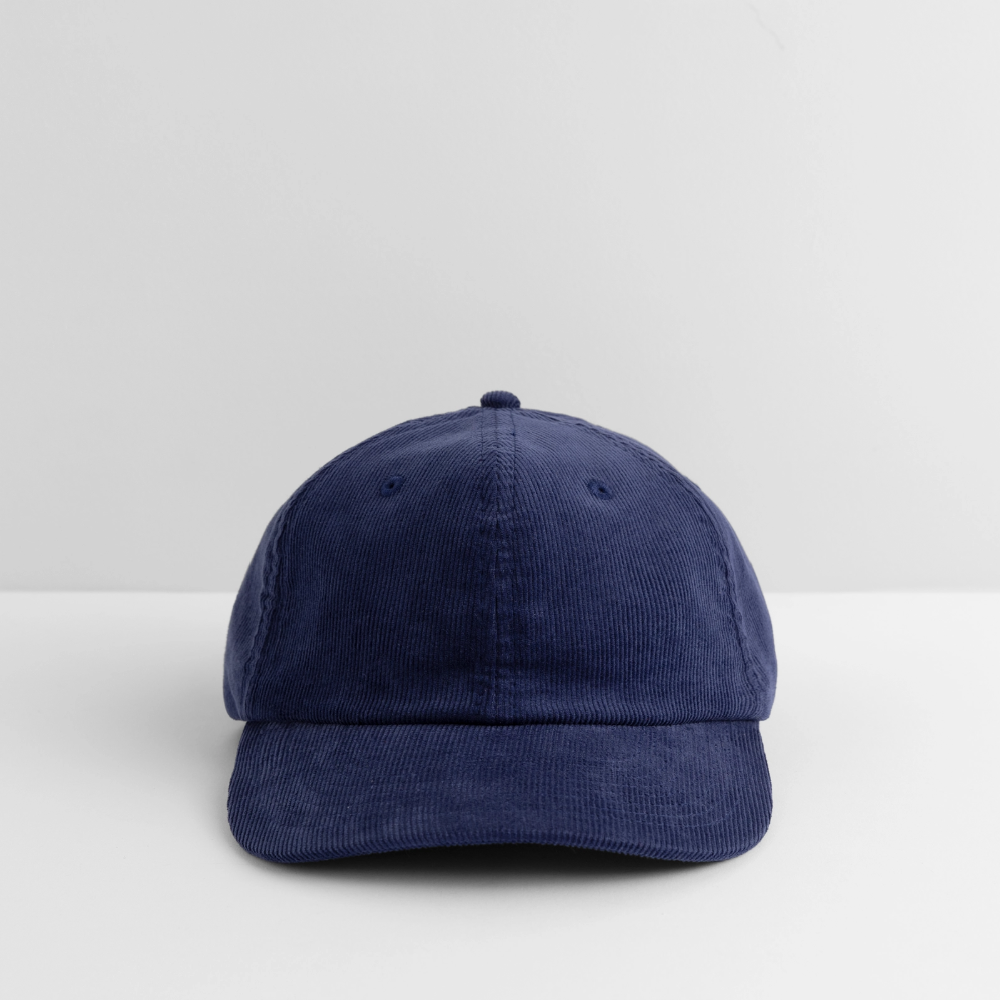 Casquette en velours côtelé personnalisable en broderie – Image 2