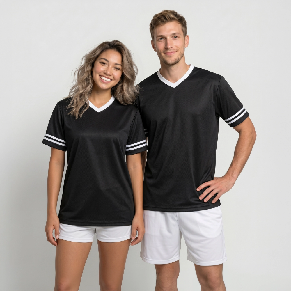 T-shirt de foot unisexe en mesh – Image 2
