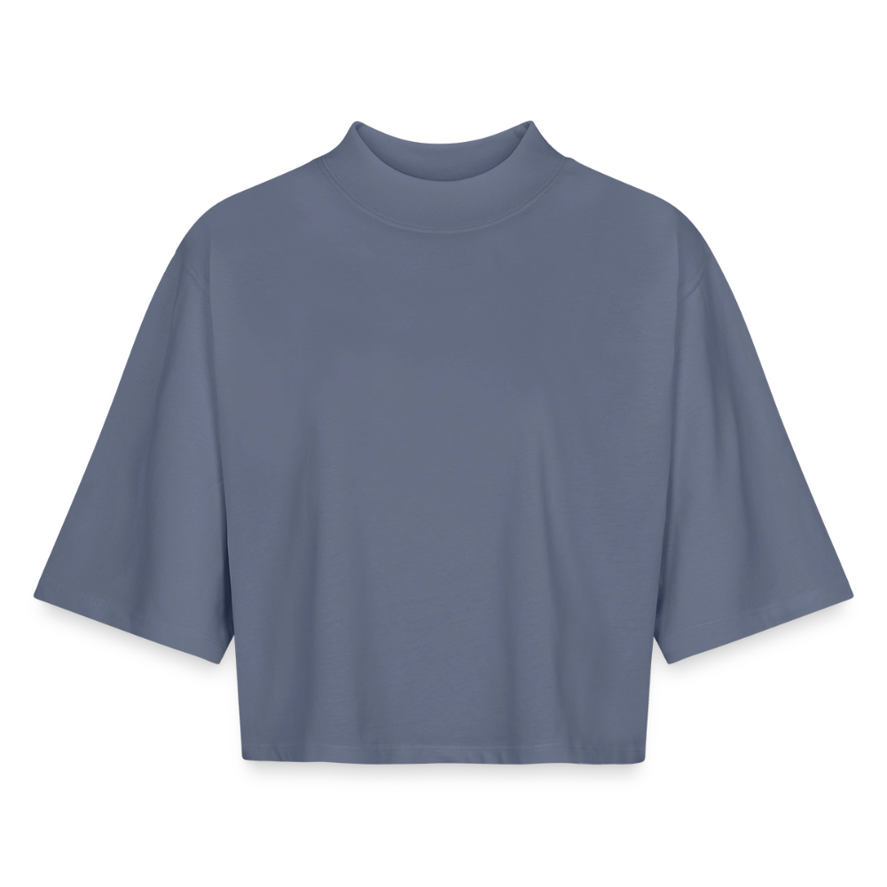 T-shirt femme coupe boxy recyclé manches mi-longues Stanley/Stella