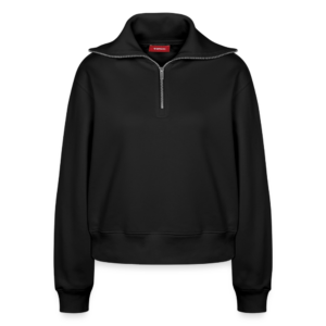 Sweat femme décontracté à demi-zip – de SPREAD