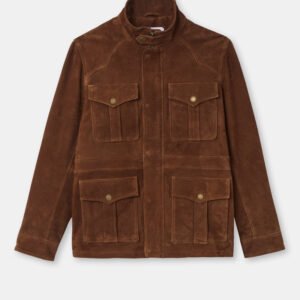 CHEVIGNON veste en cuir dagger marron – Image 9