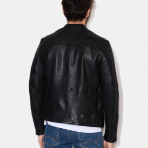 CHEVIGNON veste en cuir duke noir – Image 5