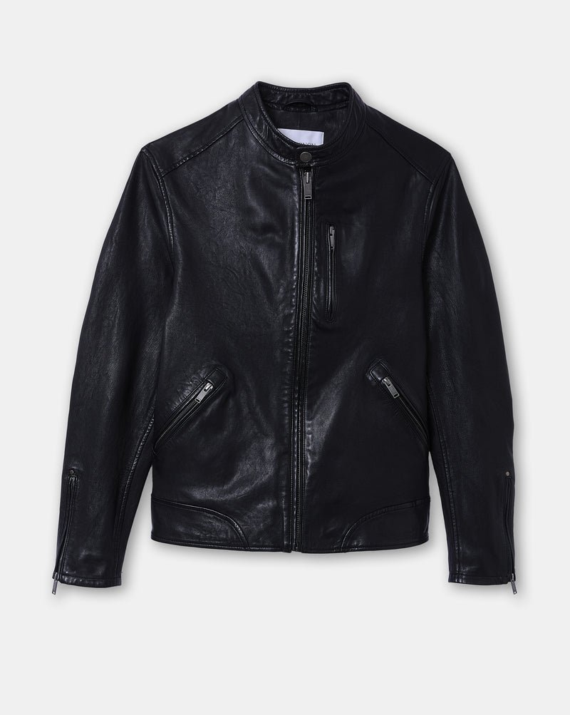 CHEVIGNON veste en cuir duke noir – Image 6