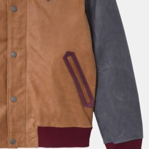 CHEVIGNON blouson en cuir dearest beige – Image 4