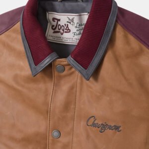 CHEVIGNON blouson en cuir dearest beige – Image 6