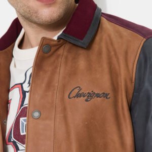 CHEVIGNON blouson en cuir dearest beige – Image 5