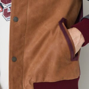 CHEVIGNON blouson en cuir dearest beige – Image 2