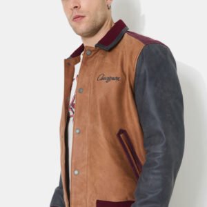 CHEVIGNON blouson en cuir dearest beige – Image 1