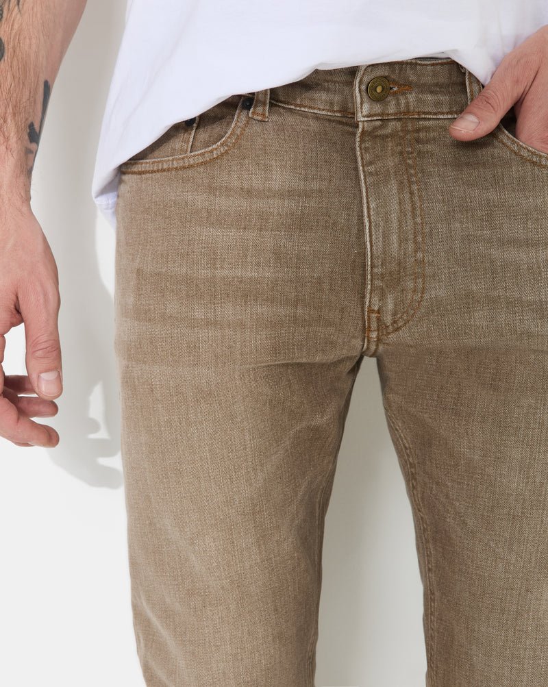 CHEVIGNON jeans denim straight beige – Image 7