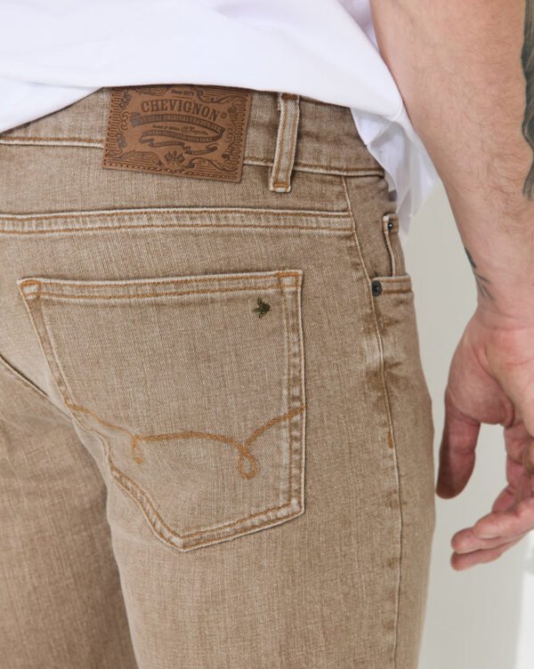 CHEVIGNON jeans denim straight beige